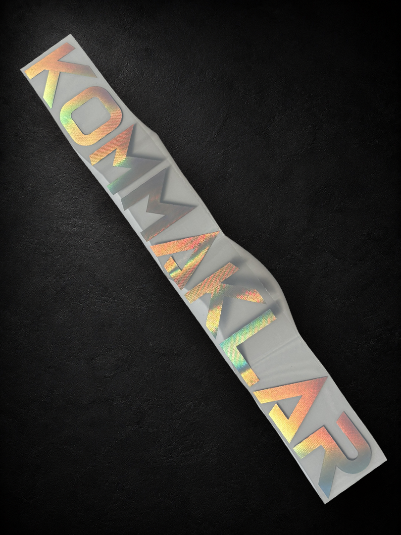 KOMMAKLAR® - HOLOGRAFIC STICKER - LIMITED EDITION