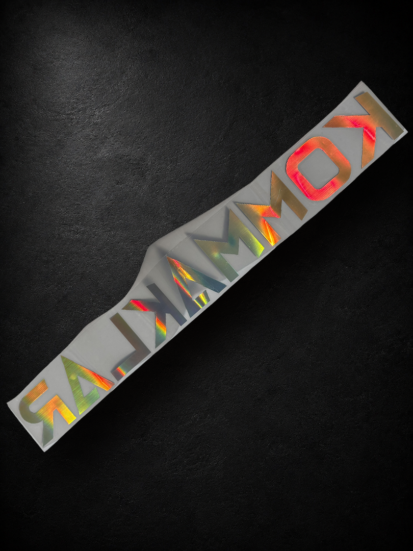 KOMMAKLAR® - HOLOGRAFIC STICKER - LIMITED EDITION
