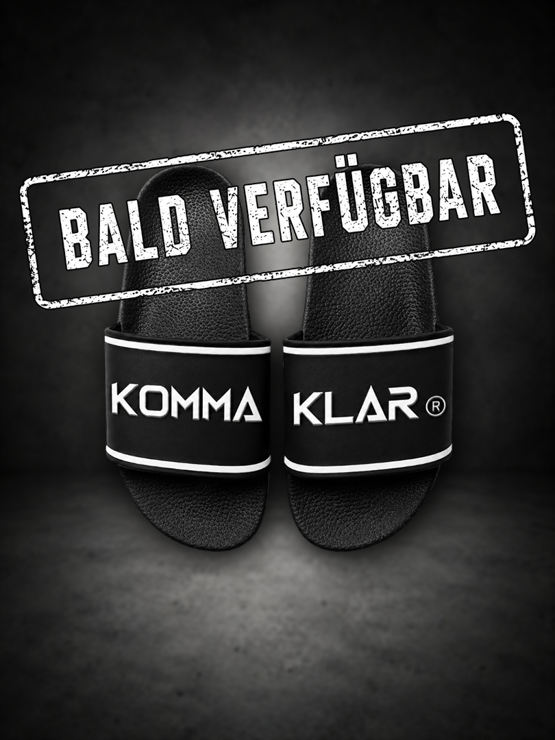 KOMMAKLAR® - MONOCHROME BADELATSCHEN (2026)