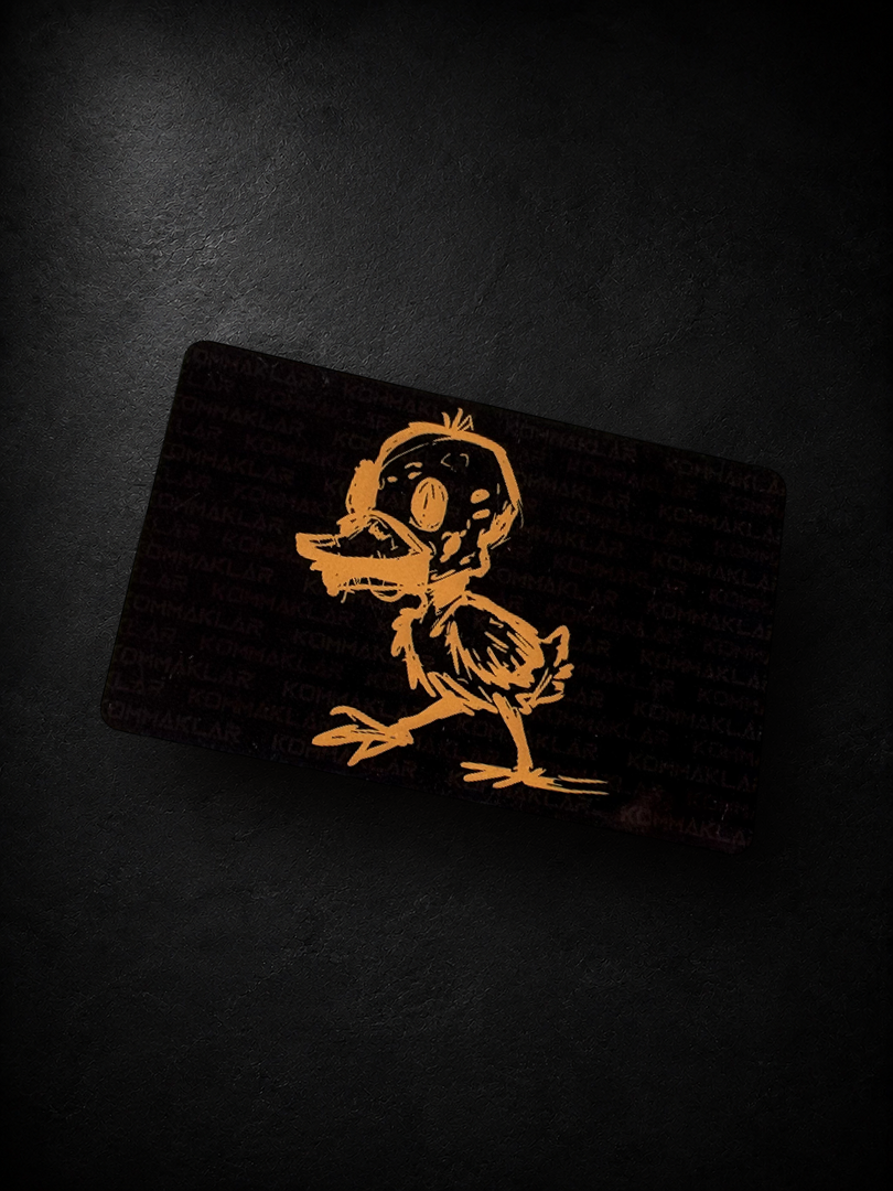 KOMMAKLAR® - PVC KARTE LIMITED EDITION