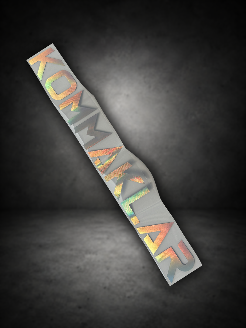 KOMMAKLAR® - HOLOGRAFIC STICKER - LIMITED EDITION