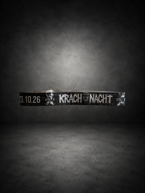 KOMMAKLAR® - KRACHNACHT VOL. X FAST LANE HARDTICKET (2026)