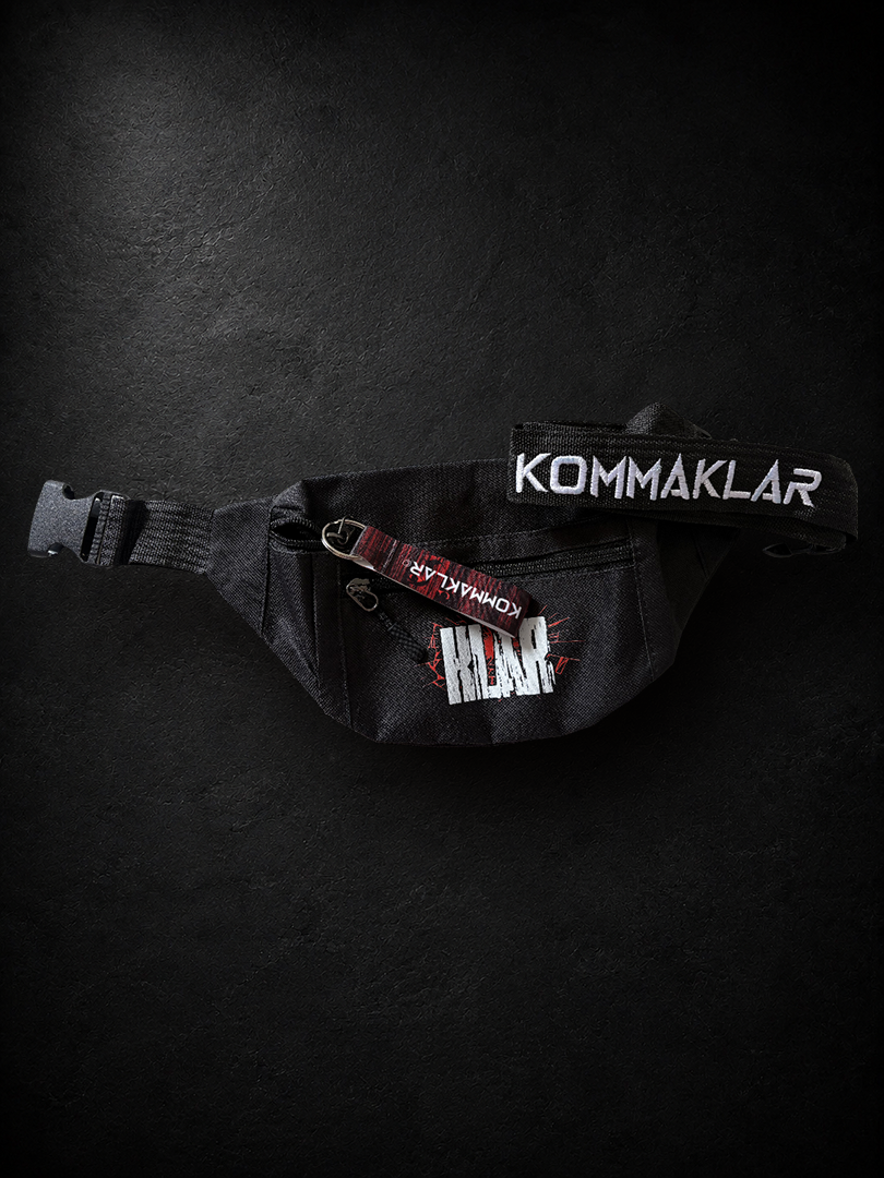 KOMMAKLAR® - OLDSCHOOL BAUCHTASCHE / UMHÄNGETASCHE (2025) STRENG LIMITIERT
